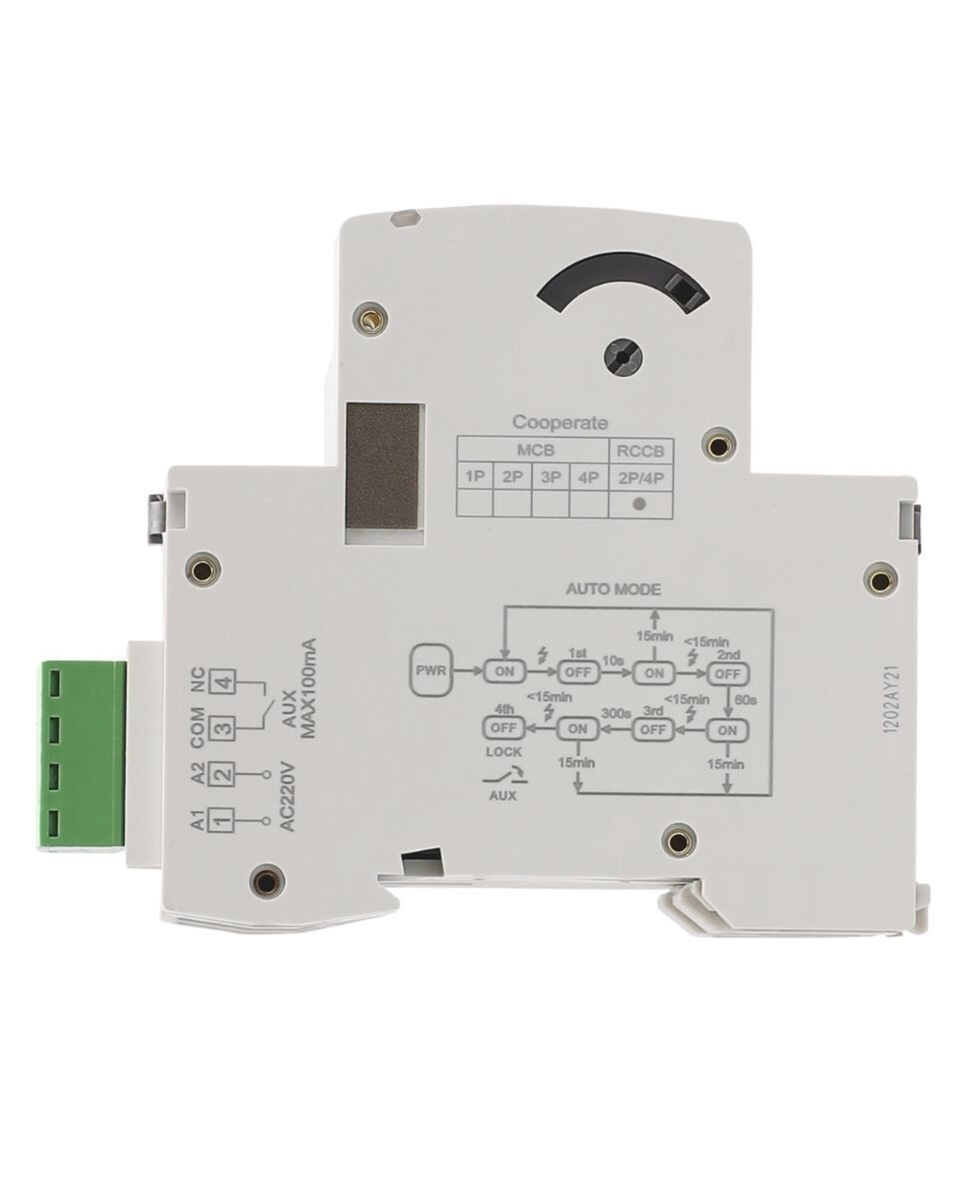 Diferencial Auto Rearmable Superinmunizado - 2P 25A 30mA 6Ka - 5