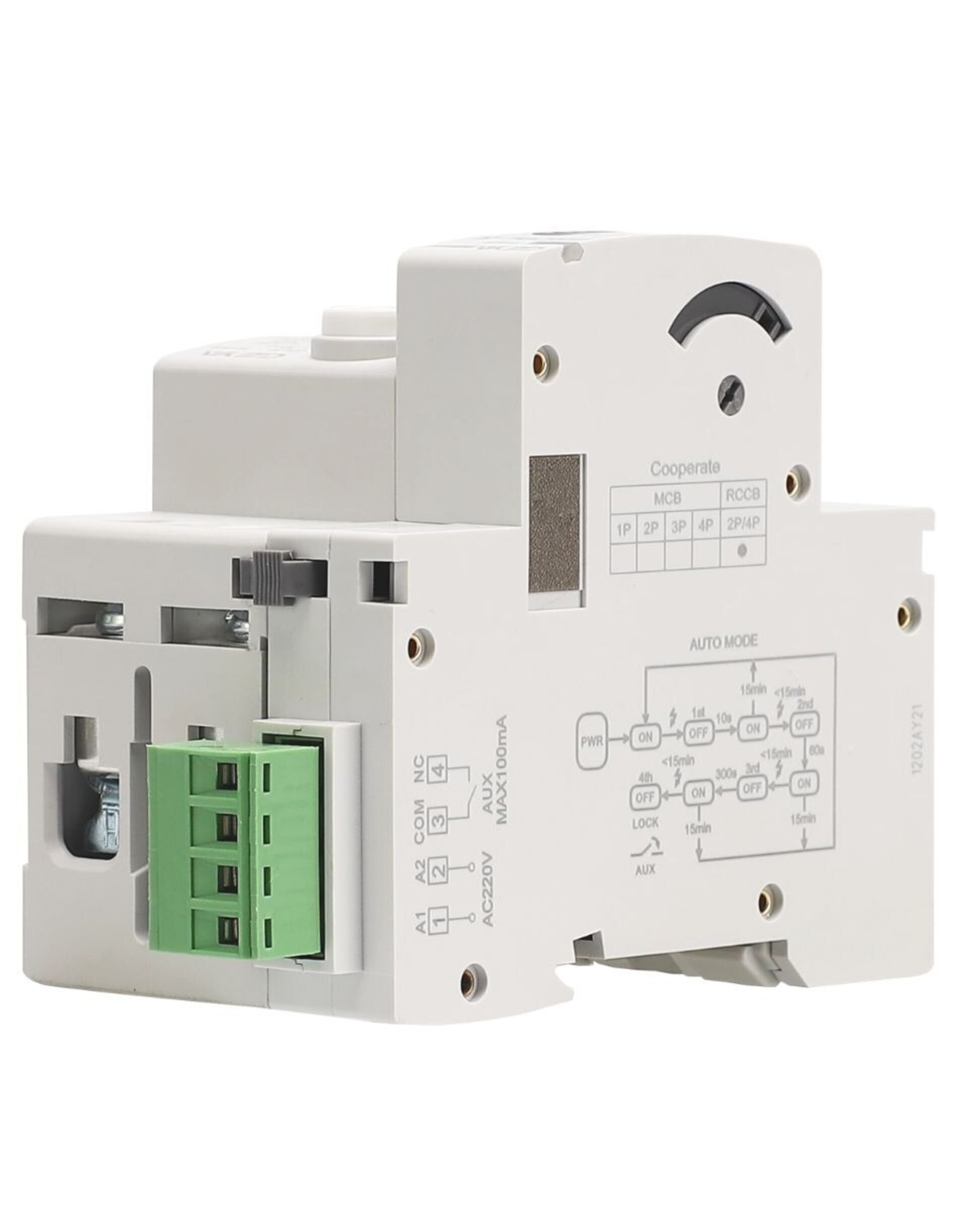 Diferencial Auto Rearmable Superinmunizado - 2P 25A 30mA 6Ka - 7