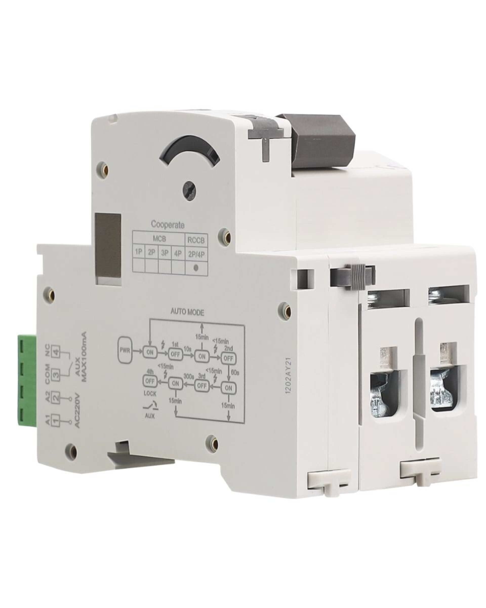 Diferencial Auto Rearmable Superinmunizado - 2P 25A 30mA 6Ka - 4